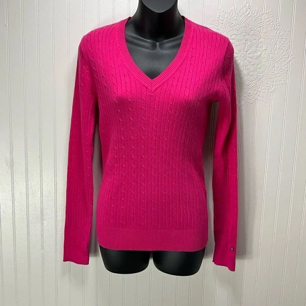 TOMMY HILFIGER 100% Pima Cotton Sweater